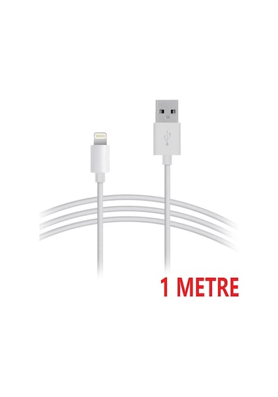 Alfais 4662 Lightning Data Şarj Kablosu Apple Uyumlu iPhone (1 Metre)