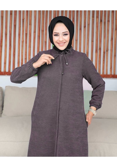 Şönil Kumaş Kışlık Comfort Ferace / Somon - F0501 Somon