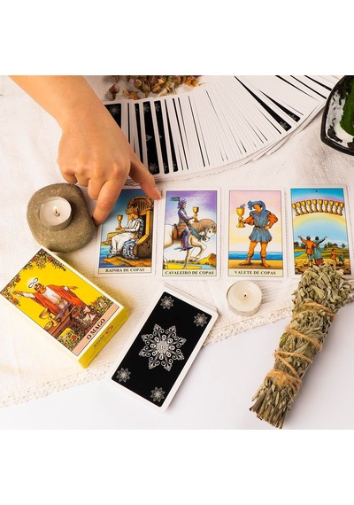 The Rider - Waite O Mago Tarot Deck Tarot Kart Destesi