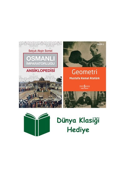 Osmanlı İmparatorluğu Ansiklopedisi + Geometri + Dünya Klasiği Hediye