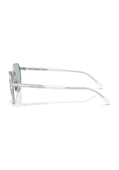 Prada Pr B51s 1bc40n 53 Unisex Oval Gri Metal Güneş Gözlüğü Gri