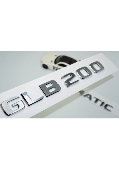 Dk Tuning Glb200 4matic Bagaj Krom Abs Yazı Logo Benz İle Uyumlu