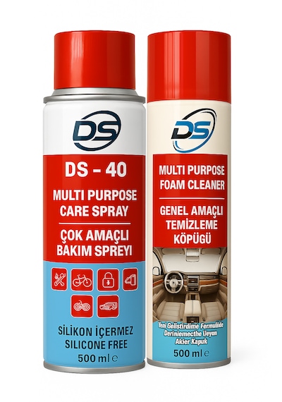 Partik 2'li Set Multi Sprey + Temizleme Köpüğü