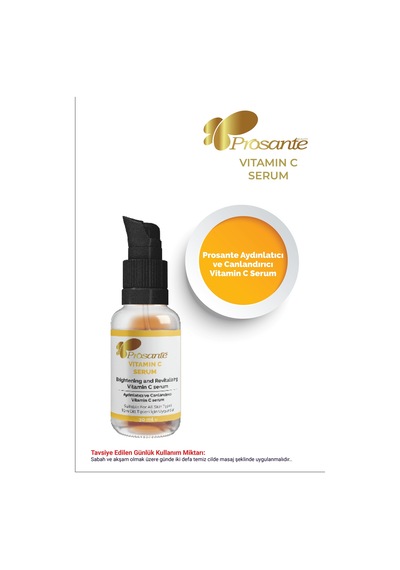 Prosante Aydınlatıcı Ve Canlandırıcı Vitamin C Serum 30 ML