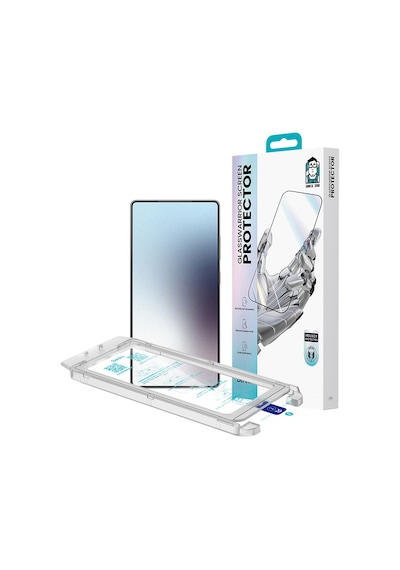 Galaxy S25 Ultra Uyumlu Benks Ultra Uyumlu Shield Hd Temperli Ekran Koruyucu Uygulama Aparatlı