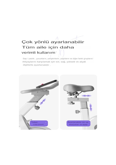 Reidan Yeni Nesil Siyah Koşu Kondisyon Bisikleti