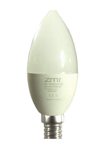 Led Lamba 7w E14 630 Lm Beyaz 6500k Beyaz Işık