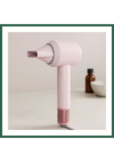 Bezos Saç Kurutma Makinesi 1500w Bldc Turbo Pembe Bzs01