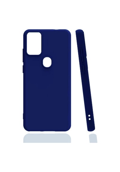 Reeder P13 Blue Max Pro Kılıf Kamera Korumalı Silikon Rubber Arka Kapak Lacivert