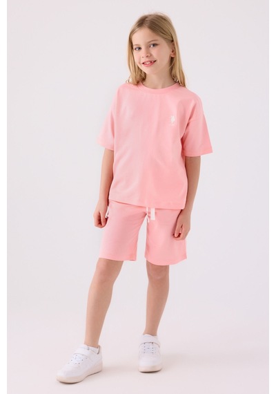 U.S. Polo Assn. U.s. Polo Assn Kız Çocuk Somon Bermuda Takım 5274-43564 Somon U.S. Polo Assn. U.s. Polo Assn Kız Çocuk Somon Bermuda Takım 5274-43564 Somon