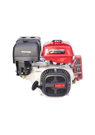 Goldmoto Gm440E Benzinli Motor 15 Hp Marşlı Krank Mili Kamalı
