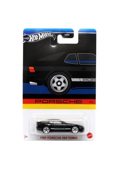 Hot Wheels 1989 Porsche 944 Turbo Grt01 - Hrw58 1:64 Ölçekli Oyuncak Araba 3+ Yaş İçin Karışık