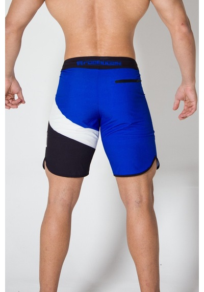 Pose I Down Speedsky Blue Npc Short Erkek Fizik Ve Deniz Şortu Mavi