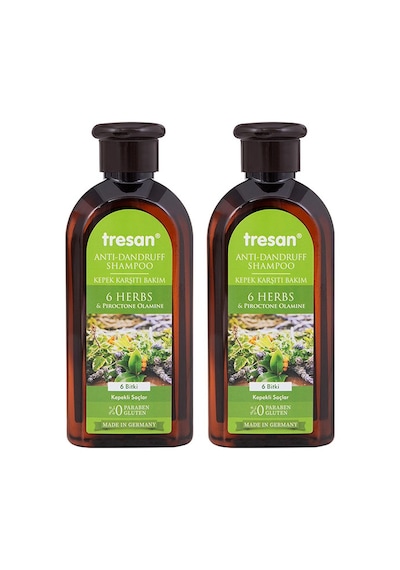 Tresan 6 Bitki Kepek Karşıtı Bakım Şampuanı 2 x 300 ML