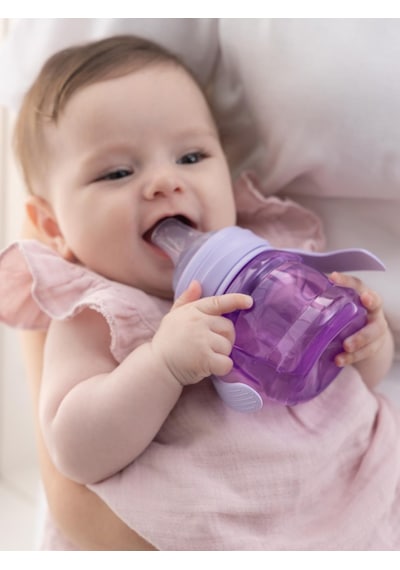 Mooma Alıştırma Bardağı 200 Ml - Lila Mor