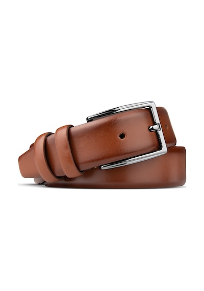 Goay Classic 3.5 cm Erkek Açma Deri Kahve Kemer (7014)