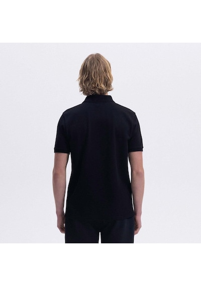 Ellesse Em460-bk Polo Yaka Erkek T-shirt - Siyah Siyah