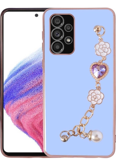 Samsung Uyumlu Galaxy A72 Kılıf El Tutamaçlı Taka Kapak