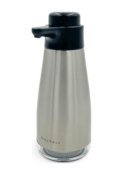 Tr Sense Touch Manuel Pompalı Sıvı Sabunluk Paslanmaz Çelik 450ml Şeffaf Seviye Bölmesi Parmak İzi Bırakma Diğer