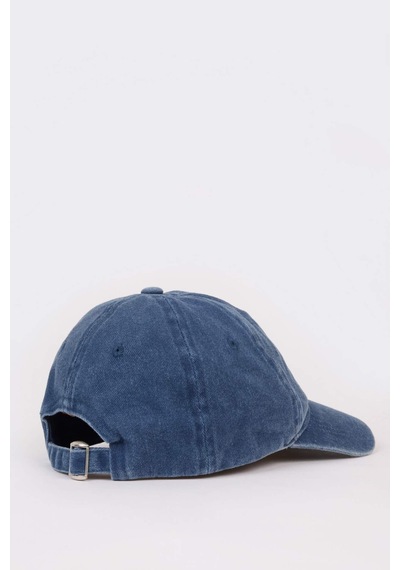DeFacto Erkek Çocuk Nakışlı Jean Cap Şapka D5313A825SMIN8