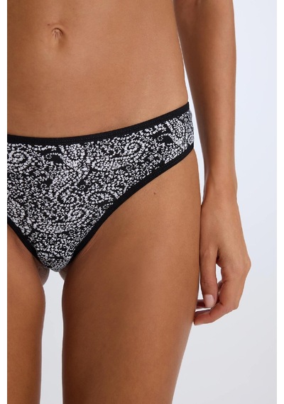 Fall In Love Desenli 3'lü Paketli Slip Külot E2481ax24wn Renkli10
