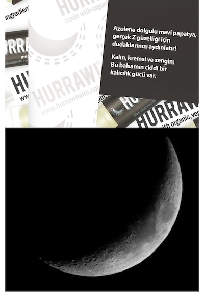 Hurraw Moon Lip Balm - Gece