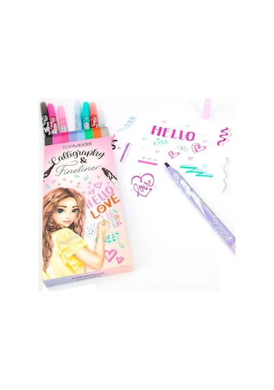 Top Model Calligraphy Ve Fineliner Kalem Seti 411392
