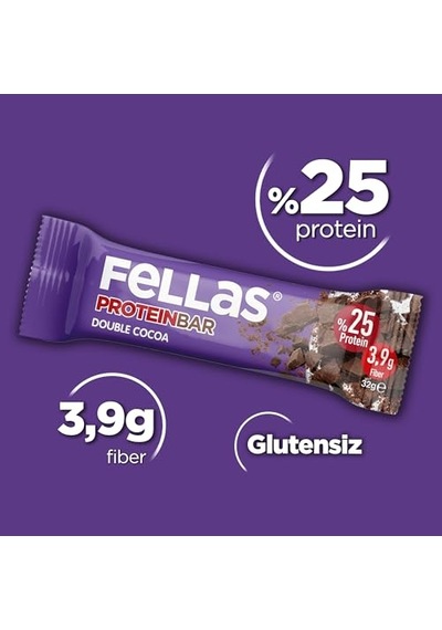 Protein Bar, Duble Kakaolu 12 X 32gr