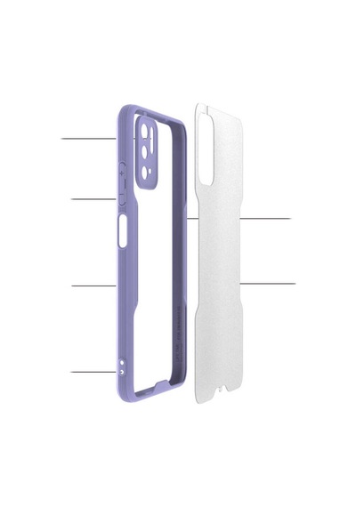 Xiaomi Poco M3 Pro Kilif Kamera Korumali Arkasi Seffaf Silikon 539082455