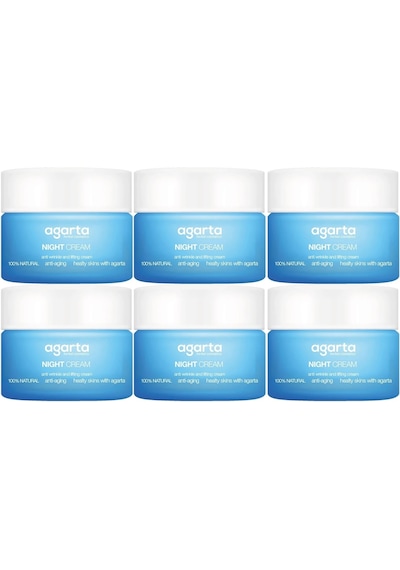 Agarta Doğal Yaşlanma Karşıtı Anti-age Gece Kremi Su Bazlı 50ml 32421140