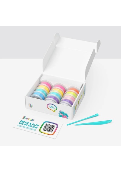 Hey Clay Yaratıcı Kil Seti - Rainbow Unicorns Çok  Renkli