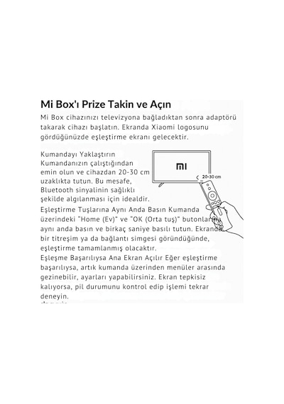 Polham Xiaomi Mi Box S 4k Android Tv Uyumlu Bluetooth Kumanda, Netflix Tuşlu Mi Box S 4k Kumanda