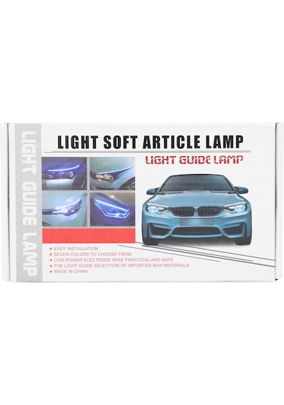Eraks Selamlamalı Kayar Led İnce Far 60 Cm - Turuncu Beyaz