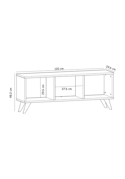 Tina Tv Sehpası 120 Cm Açık Meşe Renkli, Retro Tarz Ahşap Ayaklı Minimal Tv Sehpası Antrasit Tina Tv Sehpası 120 Cm Açık Meşe Renkli, Retro Tarz Ahşap Ayaklı Minimal Tv Sehpası Antrasit