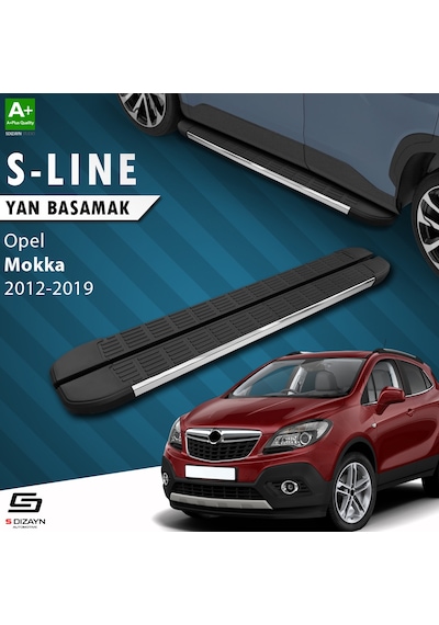 S-dizayn Opel Mokka S-line Krom Yan Basamak 163 Cm 2012-2019