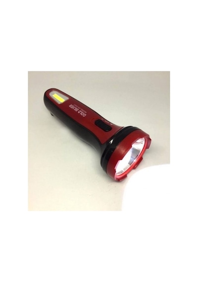 Gold Silver Gs-4531 3 Watt+1 Watt Cob Led Şarjlı El Feneri Evimdeyokyok Altın