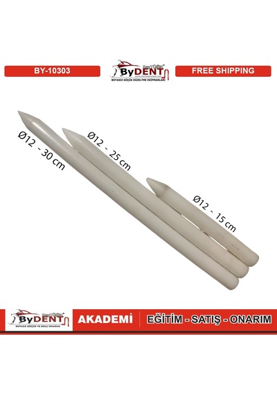 Pdr Boyasız Göçük Düzeltme Kalemi Damar Kırma 3 Lü Set