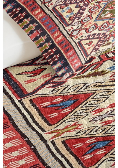 Etnik Kilim Kırmızı Tek Kişilik Pike Takımı - Bohem Geometrik Bej Lacivert 160x220 Cm Yatak Örtüsü Mercansı Sepet Melodisi Etnik Kilim Kırmızı Tek Kişilik Pike Takımı - Bohem Geometrik Bej Lacivert 160x220 Cm Yatak Örtüsü Mercansı Sepet Melodisi