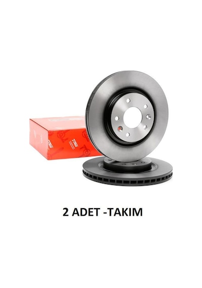 Ön Fren Disk Renault Kadjar 2015+ Qashqai 2 J11 X-trail T32 2013+ 402066624r 296 Mm. Trw Df6786