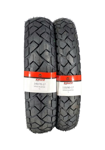 Nk 250 Lastik Takımı 140/70-17 Ve110/80-17 Tl Tubeless - Dubleks Motosiklet Lastiği
