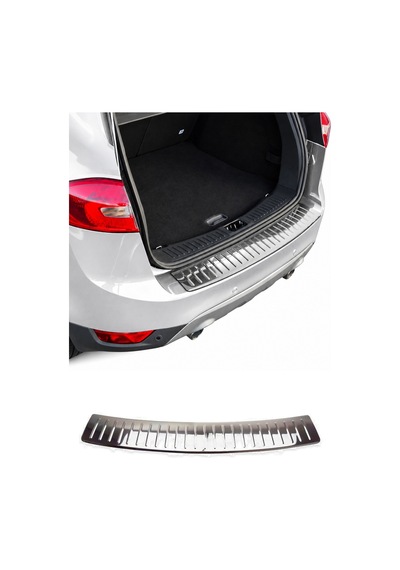 Ford Kuga I 2008-2012 Uyumlu Krom Arka Tampon Eşiği Paslanmaz Çelik