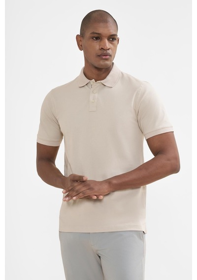İntersivin Erkek T-shirt Sd-01 Bej