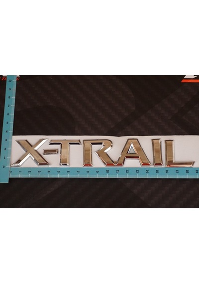 Nissan x-Trail Krom 3M 3D Abs Bagaj Yazı Logo Amblem