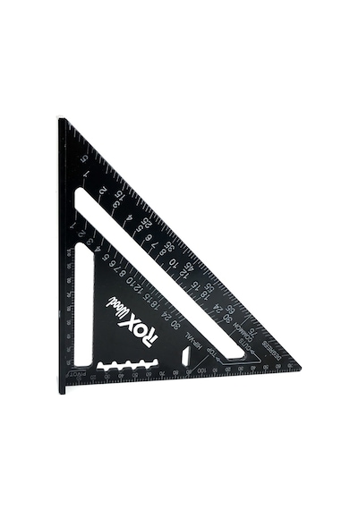 Rox Wood Alüminyum Üçgen Gönye 45 Derece 153Rox0023