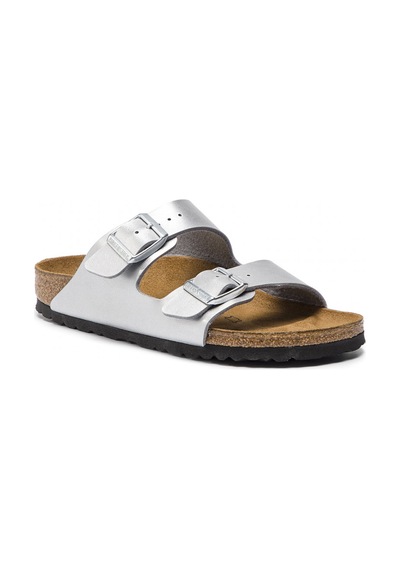 Terlik Kadın 1012283 Birkenstock Arızona Bf Sılver Null Gümüş Terlik Kadın 1012283 Birkenstock Arızona Bf Sılver Null Gümüş