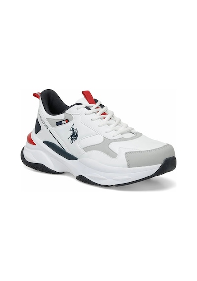 U.s. Polo Assn. Solıdar Yüksek Taban Erkek Spor Sneaker Ayakkabı Beyaz-lacivert Beyaz - Lacivert U.s. Polo Assn. Solıdar Yüksek Taban Erkek Spor Sneaker Ayakkabı Beyaz-lacivert Beyaz - Lacivert
