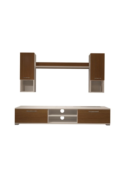 Decoraktiv Eko 5da Mdf Dvd Tv Ünitesi Tv Sehpası Beyaz - Ceviz