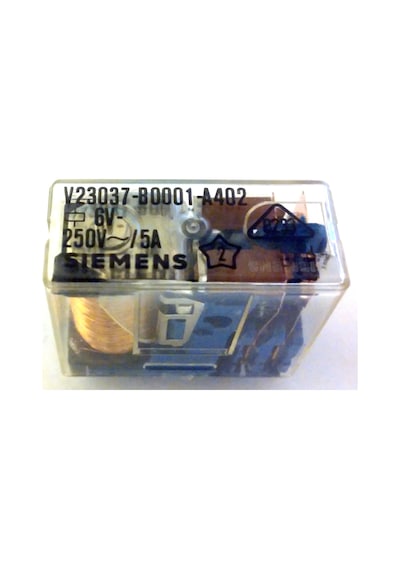 5 Adet Siemens Uyumlu 6V Bobin, 250V Ac 5A Spdt Röle V23037-B0001-A402