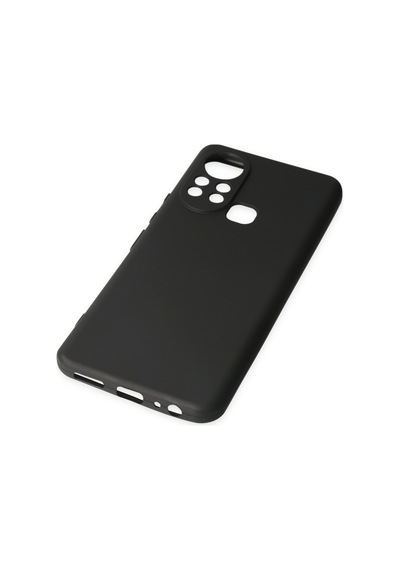 İnfinix Hot 11s Uyumlu Kılıf First Silikon - Siyah