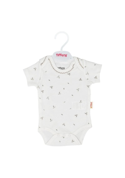 Tiffany Baby & Kids Tiffany Baby Olive Branch Theme Yarım Kol Body 46008 Ekru